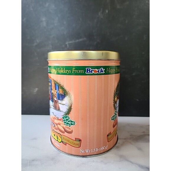 Brock Fruit & Cream Happy Holidays Tin - Picture 2 of 10